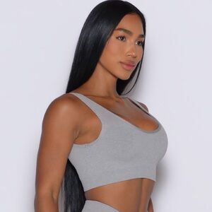 🌼 BOMBSHELL Sportswear Seamless Scoop Sports Bra 🩶